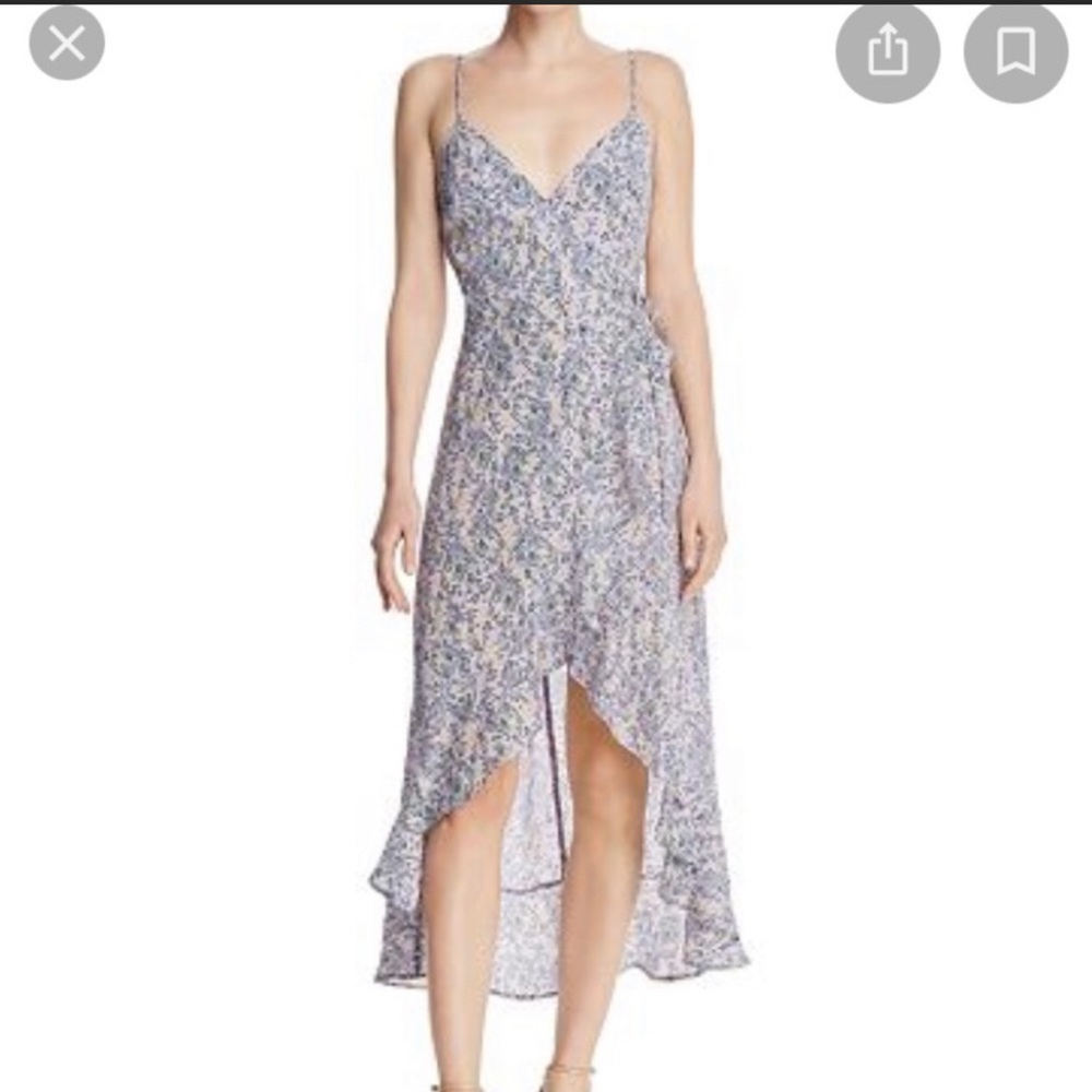 The Fifth Label Floral Wrap Dress
